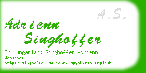 adrienn singhoffer business card